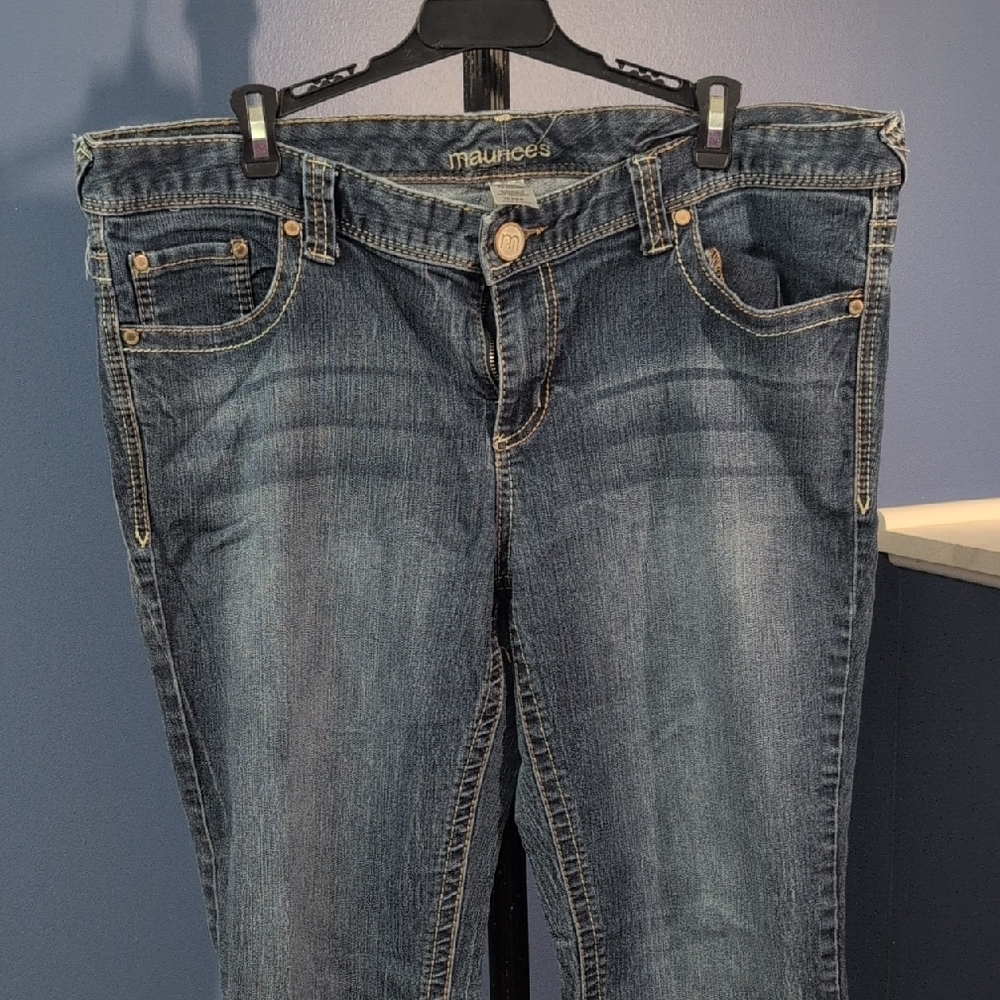 Maurices Blue Straight Leg Jeans